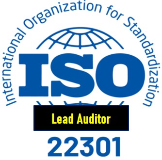 Lead Auditor - ISO 22301:2019
